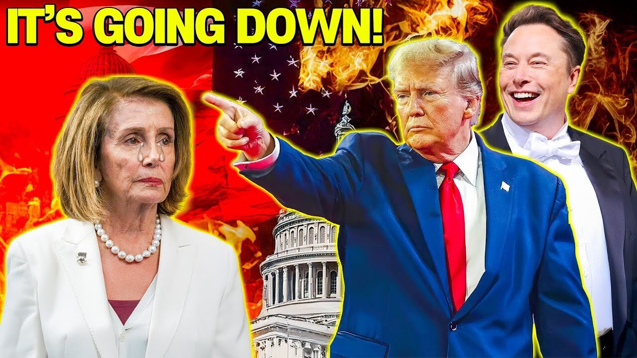 GLOVES OFF: Trump & Elon Musk Official Deals NIGHTMARE BLOW To Nancy Pelosi!!!