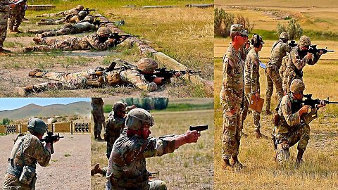 Montana Soldiers vs Airmen: M4 vs M17 in EPIC Shooting Competition