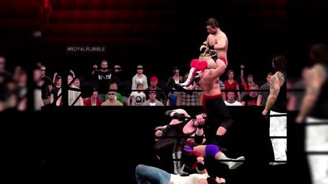 WWE 2K25- 100 Superstars Royal Rumble Match! Nintendo Switch 2 Gameplay PS5 Pro [4K60]