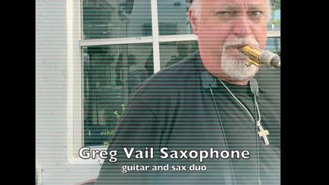 Alone Together, Sax Solo Excerpt, Greg Vail Sax, Rick White Guitar, Sax and Guitar Duo,