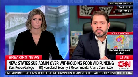 CNN Host Reminds Gallego Democrats Set Up Crisis They’re Blaming On Trump