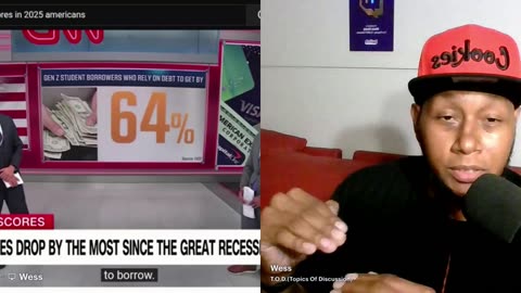 Credit Score are steadily declining across American in 2025- We are near for another great recession