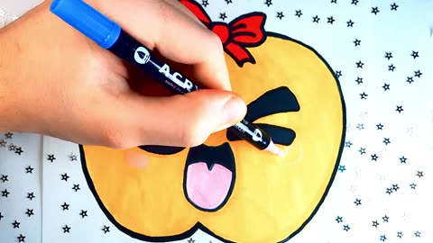 🍎😉 How to Draw a Winking Christmas Apple • Cozy Kawaii Holiday Vibe 🎄✨