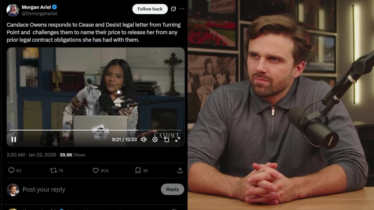 ERIKA KIRK SUES CANDACE OWENS?