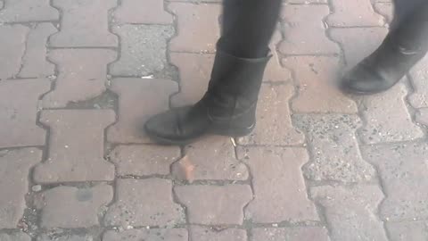Army Giantess 8 - Candid