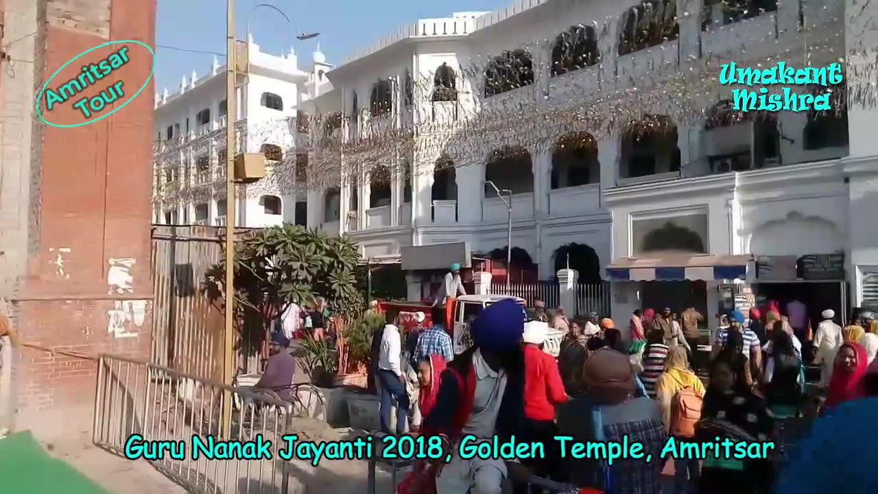 Guru Nanak Jayanti in Golden Temple (Nov 2018) Amritsar