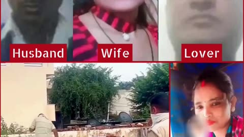 “Reel-Obsessed Wife, Lover Kill Husband; Body Found in Salt-Filled Drum in Alwar”