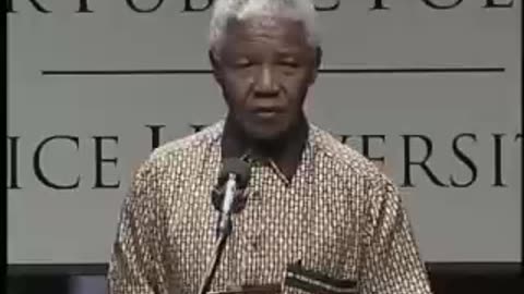 Nelson Mandela, Former President of South Africa Speech (Dutch/NL Subs)