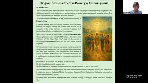 Kingdom Sermons The True Meaning of Following Jesus