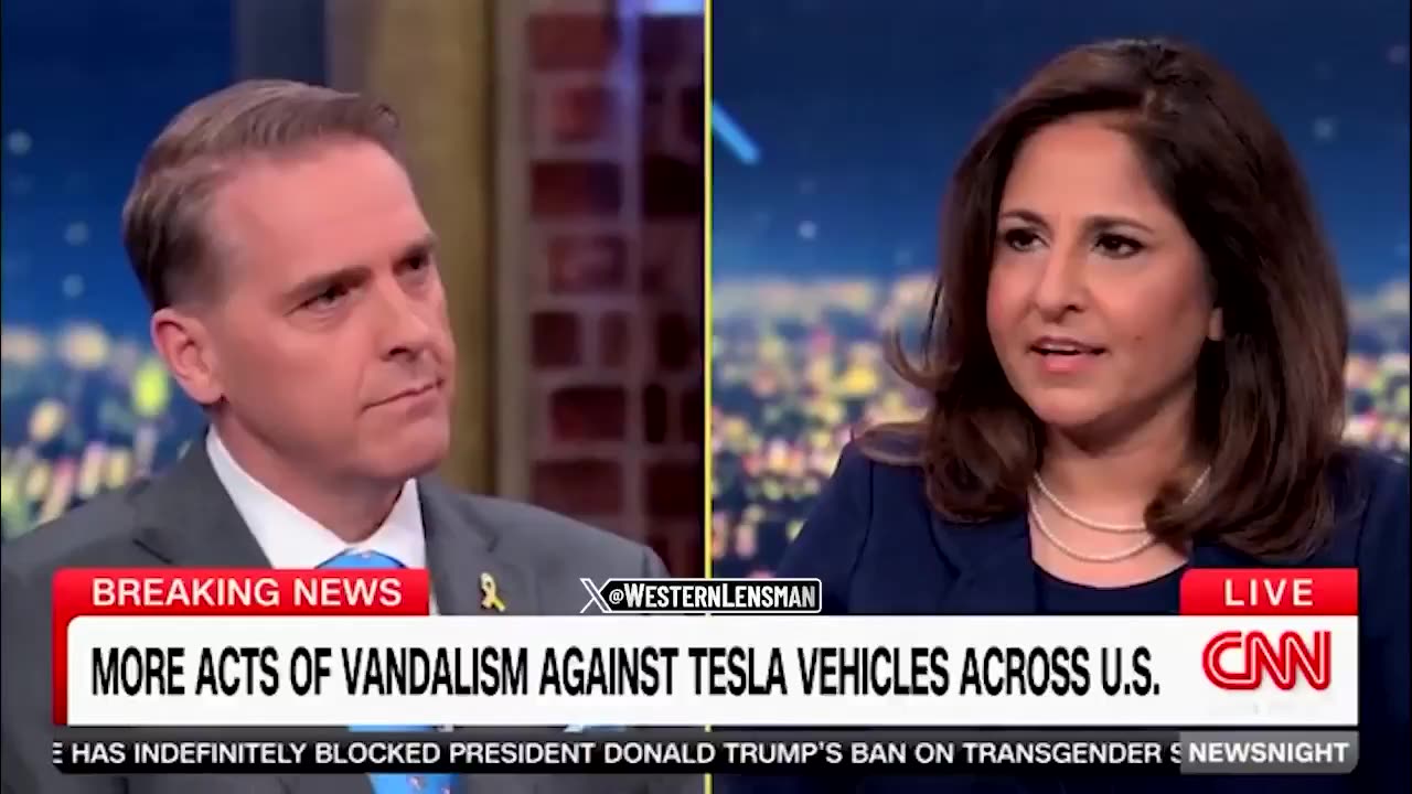 Scott Jennings BLASTS Dems for “systematic terrorism" against Elon & Tesla