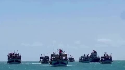 Tunisian boats join Gaza flotilla today: The “Global Resilience Flotilla,” another attempt