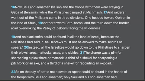 1 Samuel 13