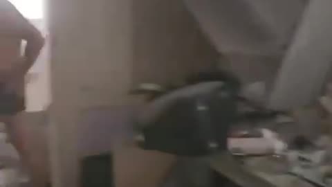 HORROR FOOTAGE: Iranian ballistic missile strikw apartment building in Israeli city of Beersheva.