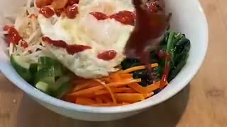 Incredible: Bibimbap! #shorts #fyp #viral #food #cooking #chef #recipe #rice #be