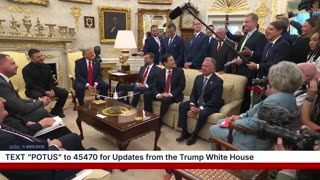 President Trump Participates in a Bilateral Meeting with the President of Ukraine