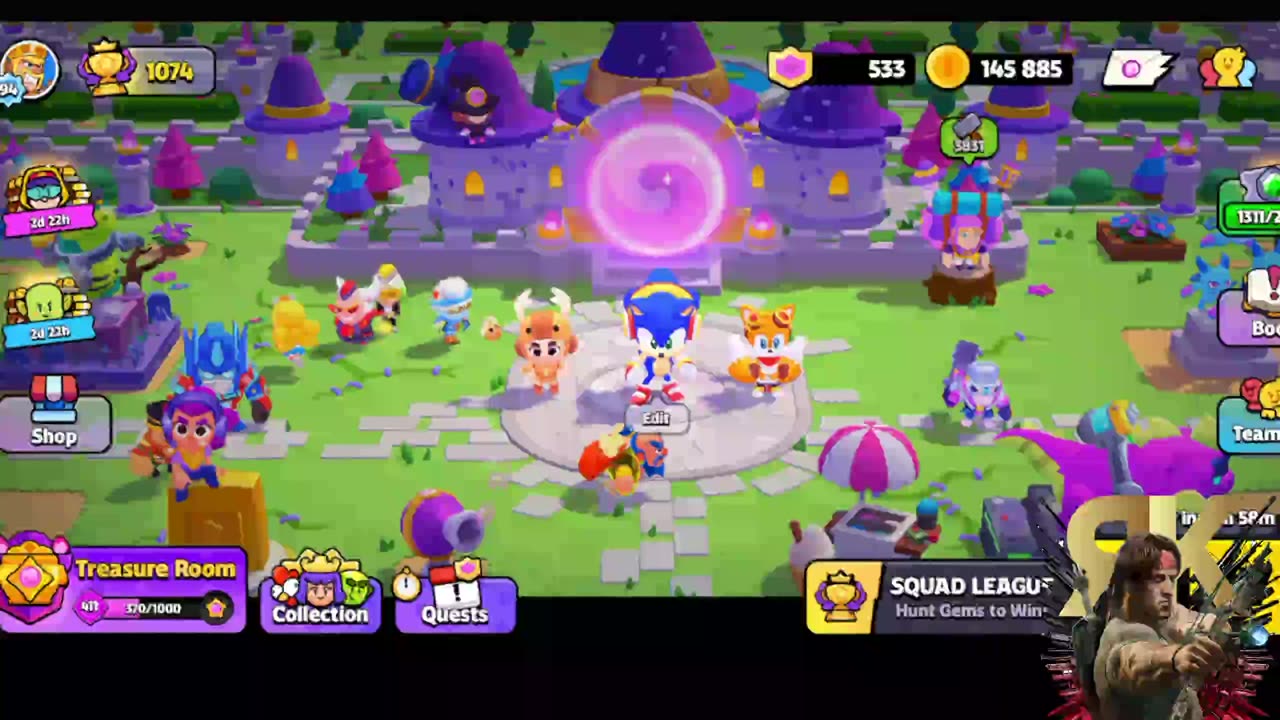 ⚠️( -_•)╦̵̵̿╤─(◍•ᴗ•◍)🚨SB 2.0 Live #1🚨(15th Sept'25) #live #squadbusters #squadbustersgame