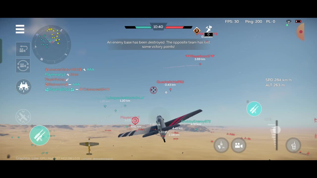 Bf109 gameplay