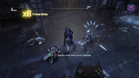 BATMAN THE DREAM GAME| Raw Gameplay with Controller Layout | ARKHAM CITY #001