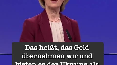 Von der Leyen: „Wenn und falls Russland Reparationen zahlt“ | NDS