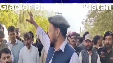 Glacier Burst in gilgatblatastn Pakistan