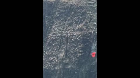 Dirt bike steep hill climb