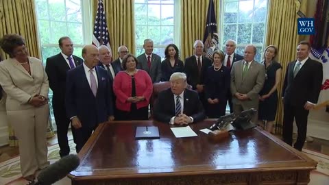 President Trump Signs a Memorandum on Aluminum Imports and Threats to National Security