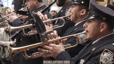 NYPD Police Marching Band ☘️- St. Patrick’s Day Parade, NYC 2025