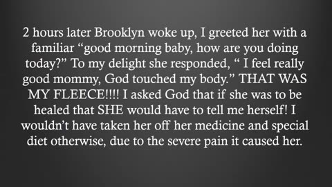 If I told You My Story: Seth & Brooklyn's Testimony