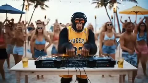 MONKEY DJ 🎧🎚️🎹