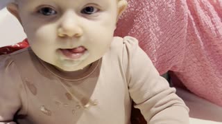 sister love 💖 kayla and kiara just saying hi together — pure cuteness in one clip.