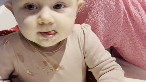 sister love 💖 kayla and kiara just saying hi together — pure cuteness in one clip.