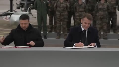 Zelensky and Macron signed a historic deal in Paris that boosts France’s military support