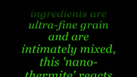 Thermite Scientifically Confirmed in 911