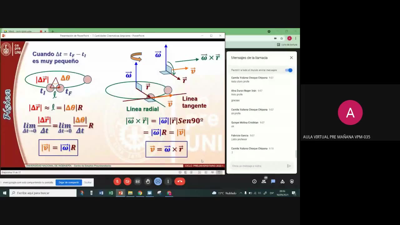 CEPRE UNI 2022 - 1 | Semana 03 | Física S2