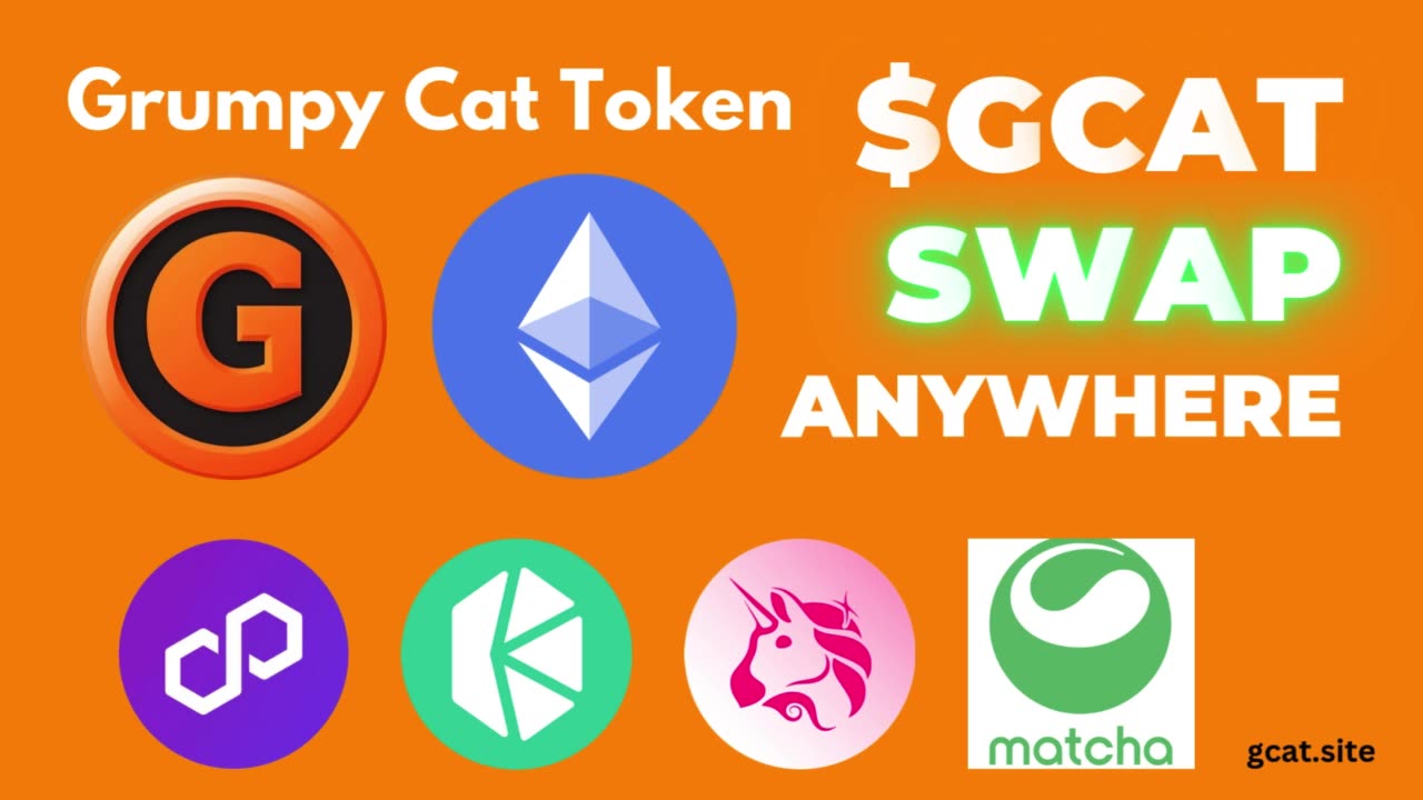 Grumpy Cat Token $GCAT DeFi, Meme, Web3 Utility Token