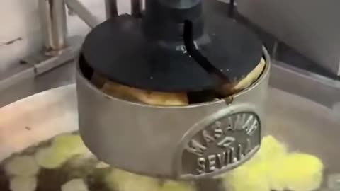Potato chips made