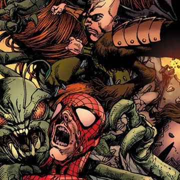 La Guerra Civil es Interrumpida Por Annihilus En La Tierra-14026 #spiderverse