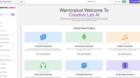 Creative Lab AI Demo 2025 🚀 | All-in-One Tool for Writing, Design & Video Editing