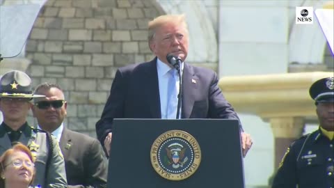 Pres. Trump delivers remarks at 37th Annual National Peace Officers' Memorial Service
