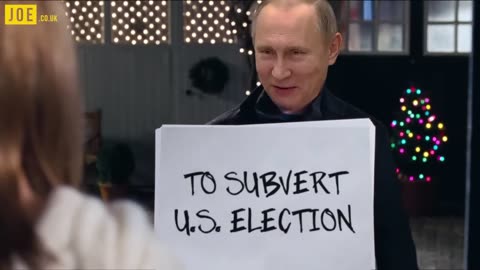 Putin and Trump in Love Actually