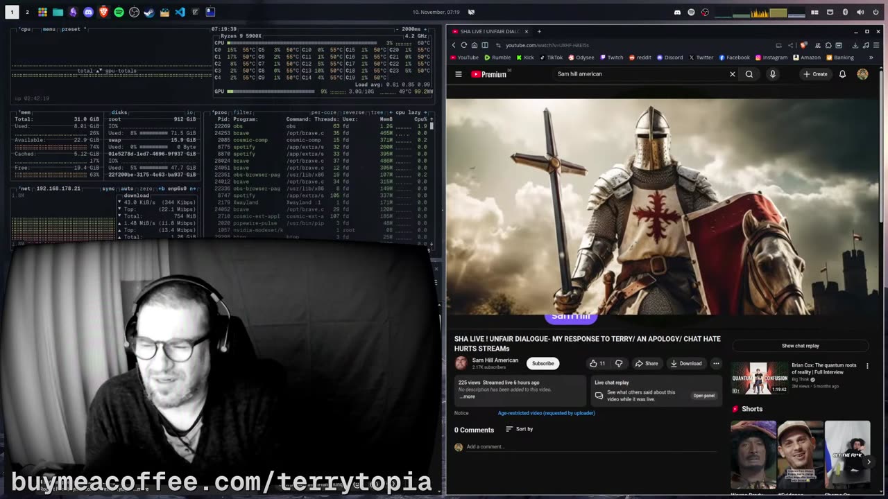 FRANKLY UNQUALIFIED: 11/10/25 SAMCEPTION (SAM LIES ABOUT ME)