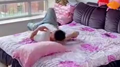 New funny videos 2021, Chinese funny video try not to laugh #short
