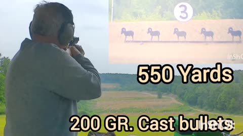 Cast bullet Silhouette match part 1