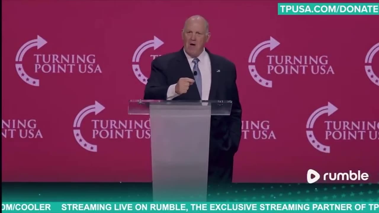 Tom Homan Demolishes Heckler At TPUSA Conference