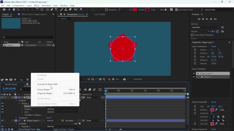 Create Smooth Shape Morphing Animation in After Effects