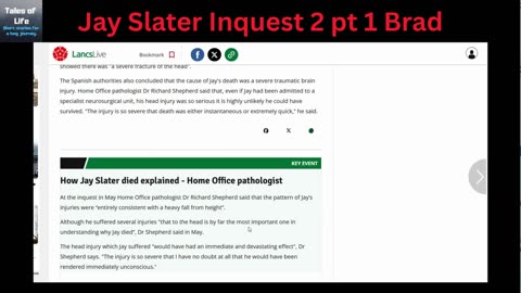 Jay Slater Inquest 2 pt 1 Brad