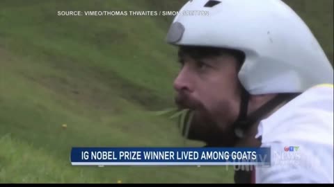 Man lives as goat and news anchors can't stop laughing #funny #bloopers