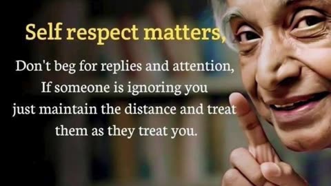 Self-Respect: Value Yourself First