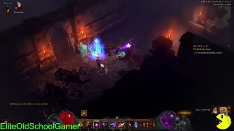 Diablo 3 - Sorceress Walk-through - Act III - Levels 36-38 - Defeat Grom - April 2025