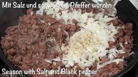 Breaking: Just add ground beef to the potatoes! Simple dinner recipe!